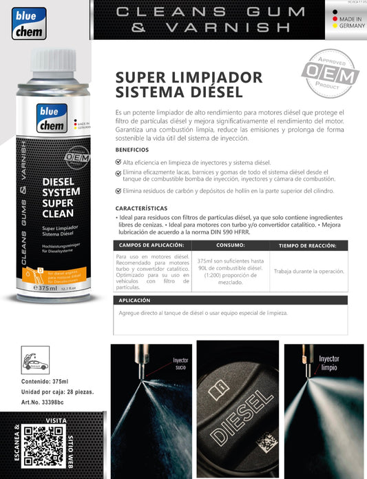 Super Limpiador Sistema Diésel
