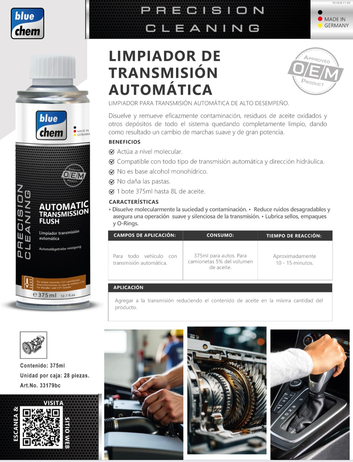 Limpiador Transmisión Automática