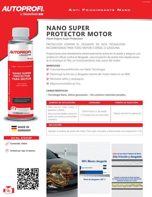 Nano Super Protector para Motor