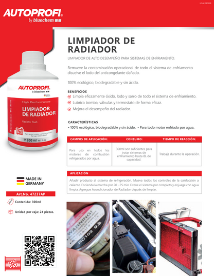 Limpiador de Radiador