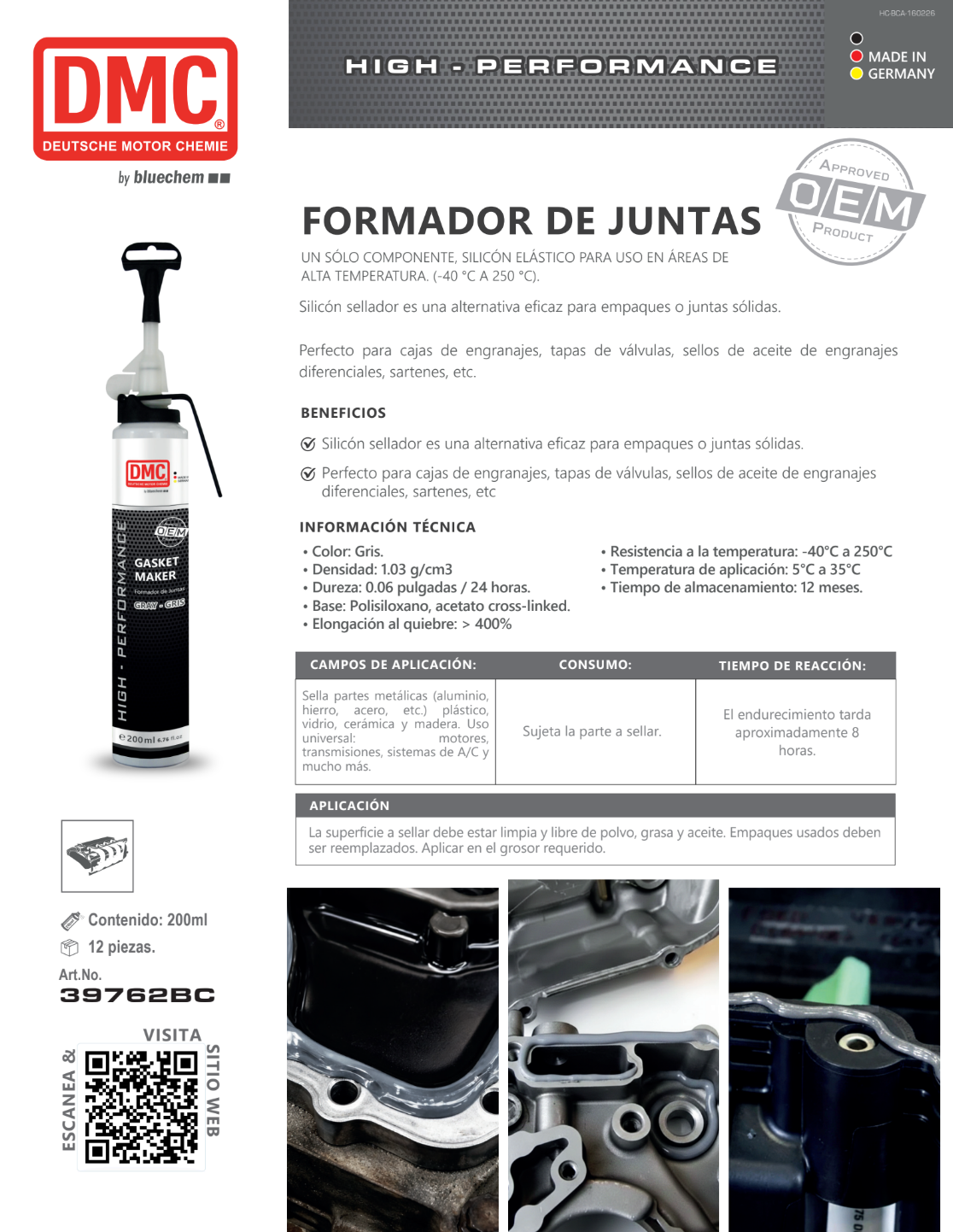 Formador de Juntas (Empaques)