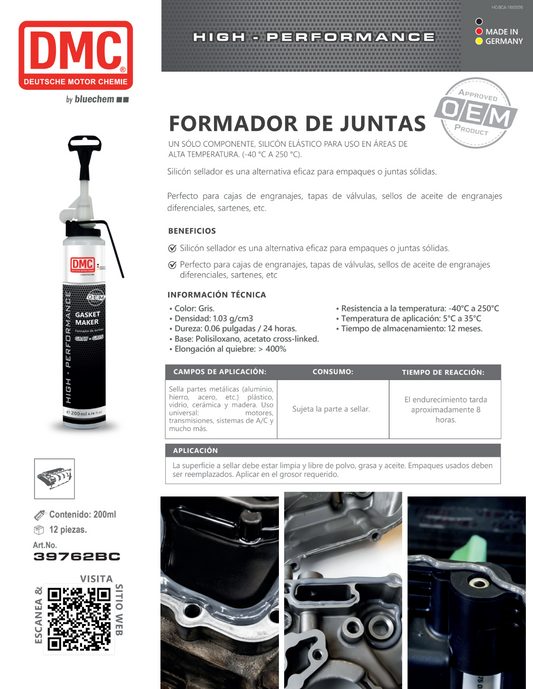 Formador de Juntas (Empaques)