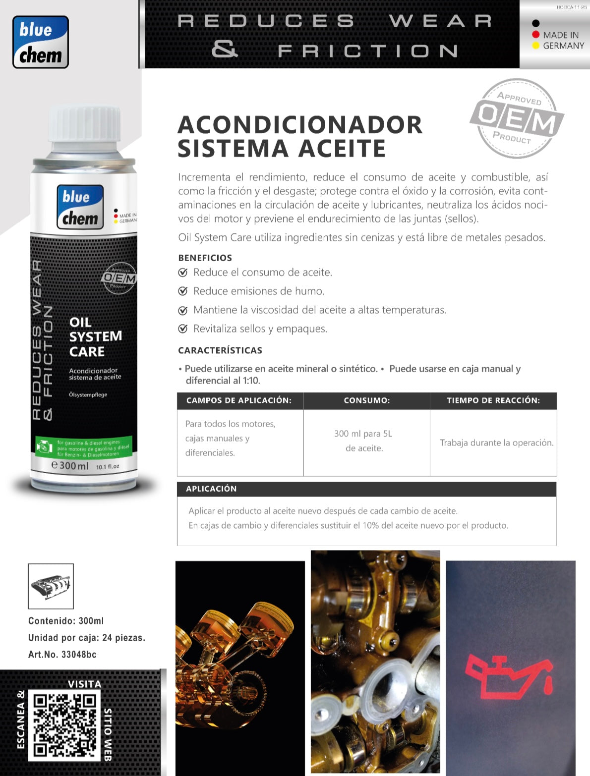 Acondicionador Sistema Aceite