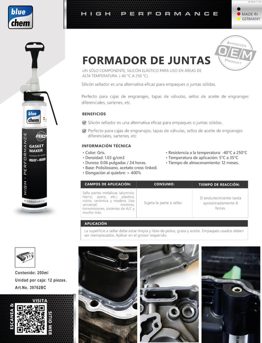 Formador de Juntas (Empaques)