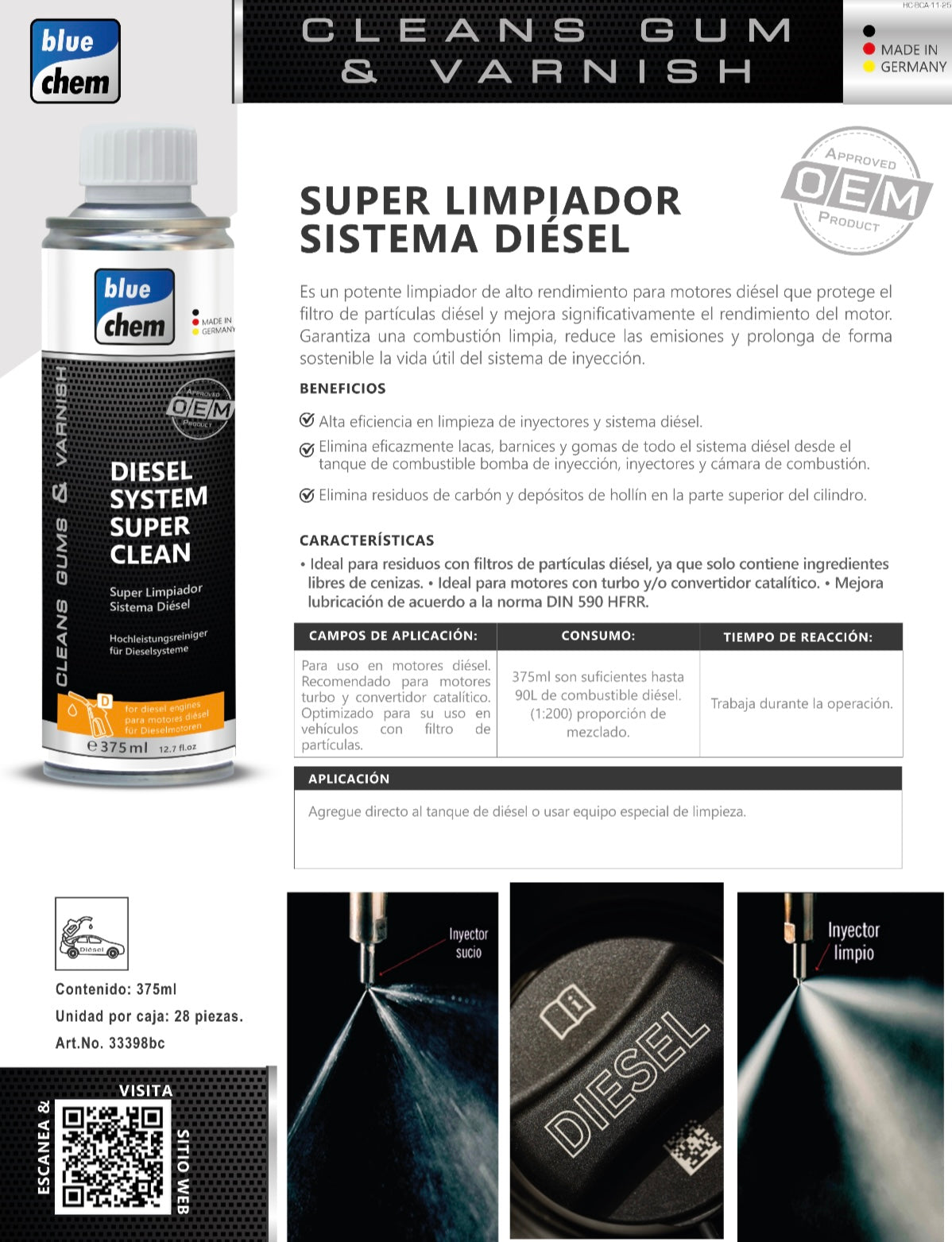 Super Limpiador Sistema Diésel