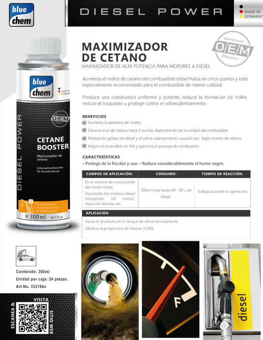 Maximizador Profesional de Cetano