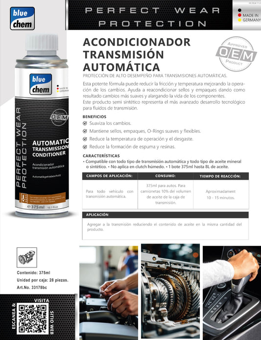 Acondicionador Transmisión Automática